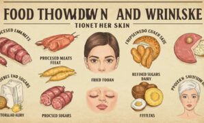 Foods That Cause Acne and Wrinkles